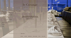 Desktop Screenshot of corange-restaurant.de